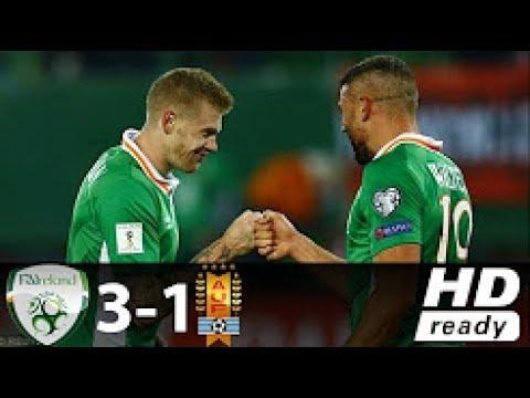 Ireland vs Uruguay 3-1 All Goals & Highlights 4.6.2017