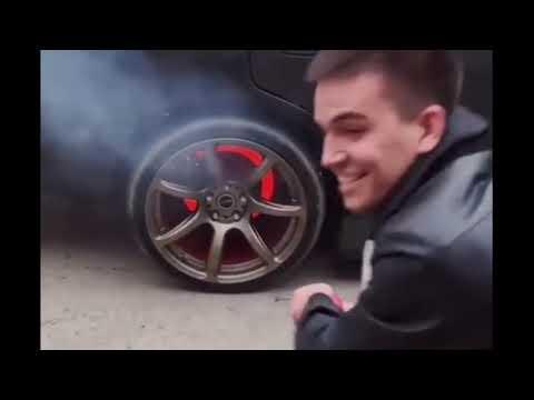 Лучшие автомобильные приколы №96.  Тонировка 0%