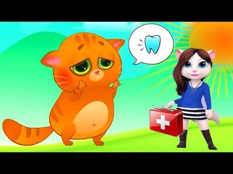 РЫЖИЙ КОТИК БУБУ #8 Собираем урожай  Мультик ИГРА про котят  на канале #УШАСТИК KIDS