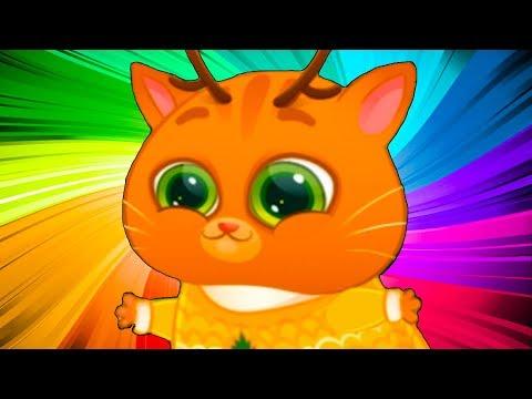 КОТЕНОК БУБУ #72 мультик про котиков новое обновление Рождество и Новый Год смешной кот #ПУРУМЧАТА