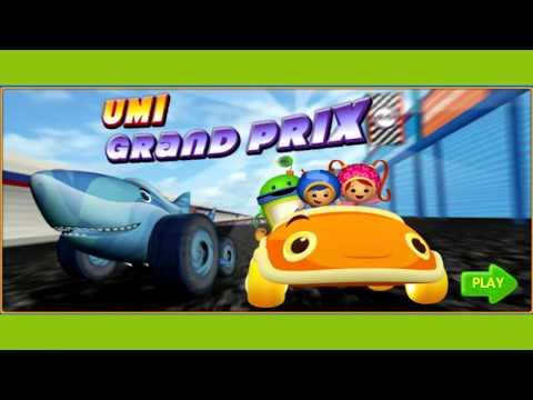 мультик игра, команда умизуми гран при, #1, гонки , игра про машинки, мультик про машинки