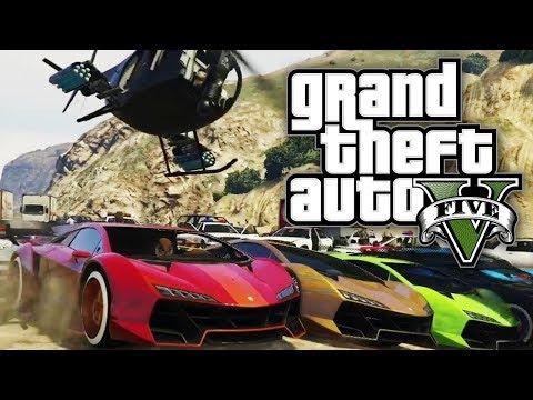 GTA5 скалистая мото погоня