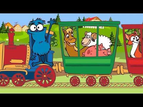 Мультики про паровозики. Мультик песня - Мультики для самых маленьких