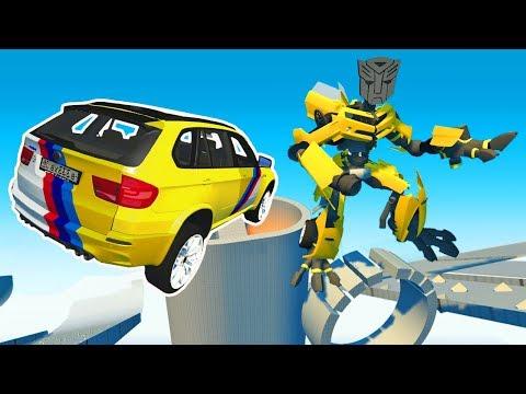 Машины и ТРАНСФОРМЕР Мультики про машинки 2017 - Лучшие мультфильмы #для детей мультик игра