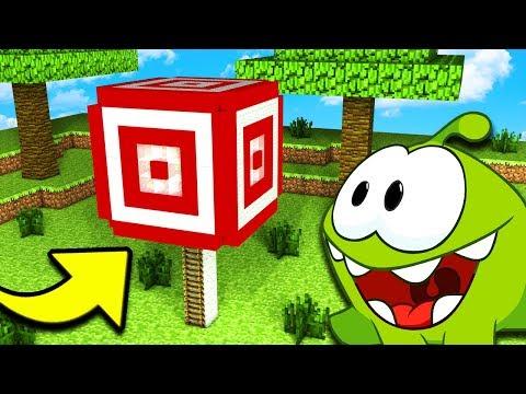НУБ ПОСТРОИЛ ДОМ ДЛЯ Ам Ням в Майнкрафт Нубик minecraft троллинг нуба Мультик для детей Мод