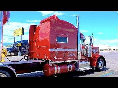 Дальнобой.США. Peterbilt  Colorado mountins