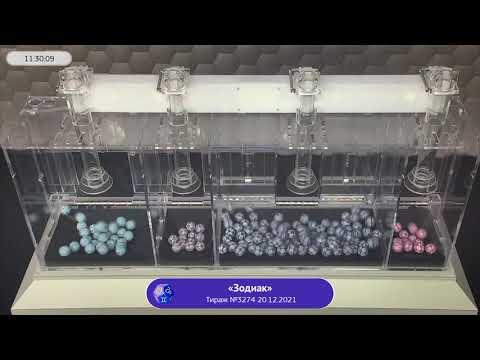 Столото представляет | Лотерея «Зодиак». Тираж № 3274 от 20.12.2021 г.