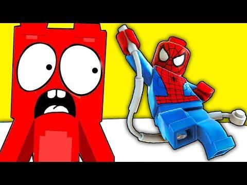 ЖЕЛЕЙНЫЙ МИШКА ПРОТИВ ЛЕГО ЧЕЛОВЕК ПАУК В МАЙНКРАФТ ~ ИСПЫТАНИЯ МУЛЬТИК MINECRAFT ! МЕДВЕДЬ НУБ