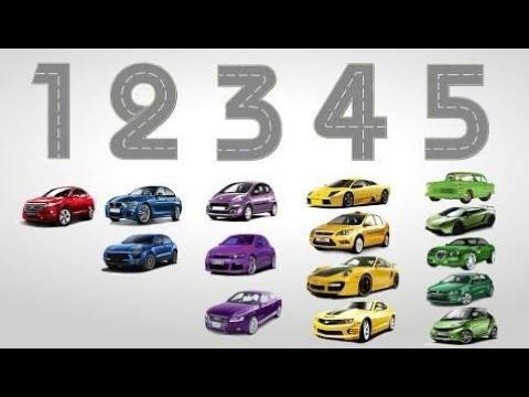 Мультик про машинки Учим цифры. Развивающий мультик / Cars Cartoon - Car For Kids Teach brand cars