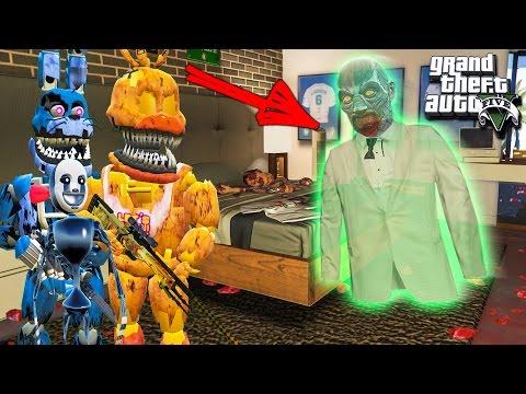 ГТА 5 МОДЫ АНИМАТРОНИКИ ПОЙМАЛИ ПРИЗРАКА GTA 5! ОБЗОР МОДА В GTA 5 ИГРЫ ГТА МУЛЬТИК ВИДЕО GTA 5 МОДЫ