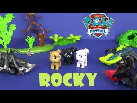 Щенячий Патруль Мультик! Air Rescue Rocky. Видео для Детей Paw Patrol РОКИ СПАСАЕТ КОТЯТ ОТ ПАУКОВ!
