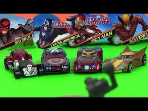Игрушки для Мальчиков Marvel Мультики про Машинки. МАРВЕЛ| Молния Маквин. Губка Бо & Cartoon Movies