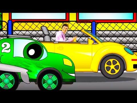 Мультик про гонки на машинках Димы и Маши. Учим цифры!