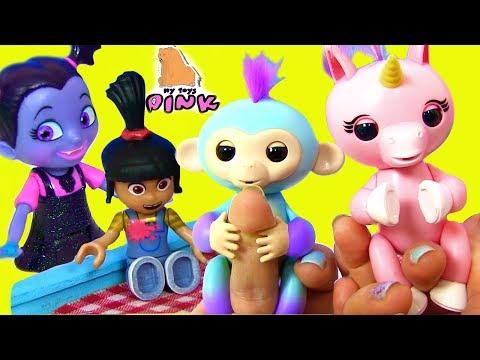 #FINGERLINGS UNICORN! В ПОИСКАХ ЕДИНОРОГА! Мультик. Видео для Детей | My Toys Pink