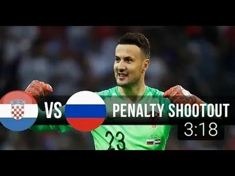 Россия против Хорватии 3-4.Пенальти