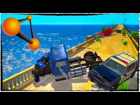 САМАЯ КРУТАЯ ПОГОНЯ В МИРЕ (600 КМ/Ч) | BEAMNG DRIVE