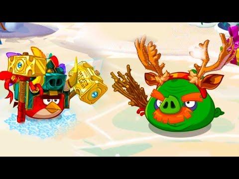 Мультик игра Angry Birds Epic #110 Праздники приближаются новогодний ивент #КРУТИЛКИНЫ