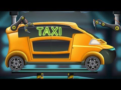 Future Taxi | Modification Car Garage Cartoon | Futuristic Vehicles For Kids