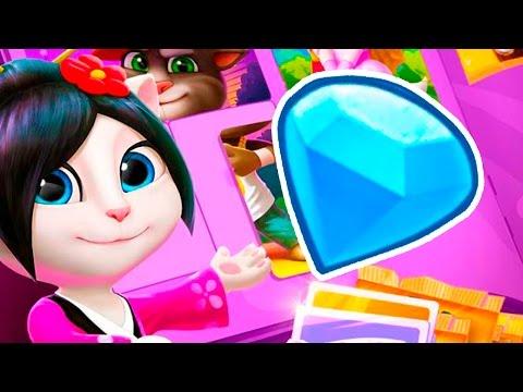ГОВОРЯЩАЯ АНДЖЕЛА #20 - КОТЕНОК ХОЧЕТ СПАТЬ - мультик игра видео для детей #ПУРУМЧАТА