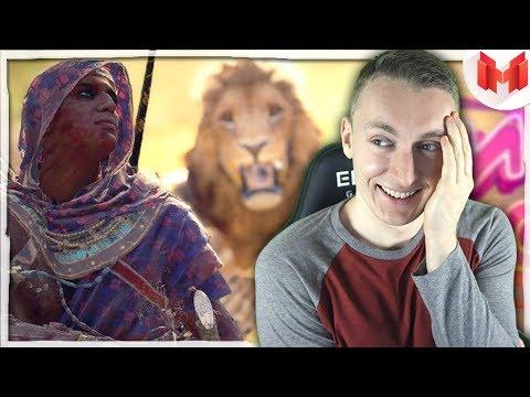СМОТРИМ УГАРНЫЙ Assassin's Creed Origins "Баги, Приколы, Фейлы" | РЕАКЦИЯ НА MR.MARMOK